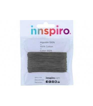 CORDÓN ALGODÓN 2 MM x 10 METROS GRIS