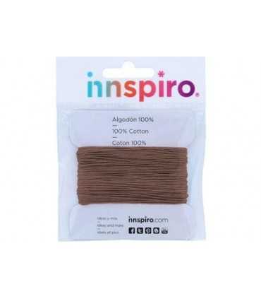 CORDÓN ALGODÓN 0,5 MM x 10 METROS MARRON