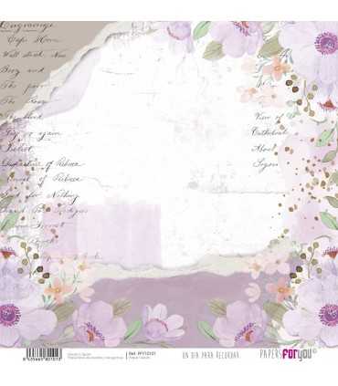 PAPEL VELLUM UN DIA PARA RECORDAR NIÑA 30X30 6H