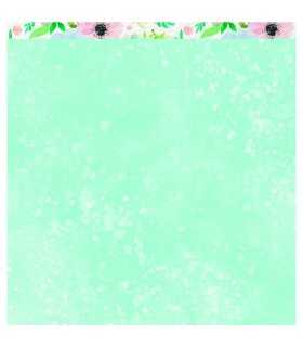 SET 12 PAPELES FLORAL THE FLOWER JOURNAL 12X12