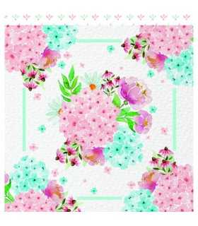 SET 12 PAPELES FLORAL THE FLOWER JOURNAL 12X12