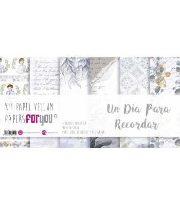 PAPEL VELLUM UN DIA PARA RECORDAR NIÑO 30X30 6H