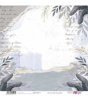 PAPEL VELLUM UN DIA PARA RECORDAR NIÑO 30X30 6H