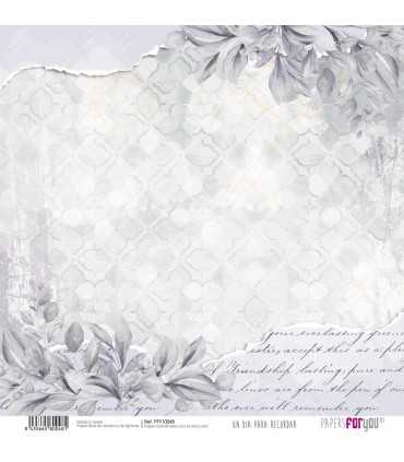 PAPEL SCRAP DIA PRA RECORDAR NIÑO MORENO 30X30 12H