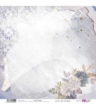 PAPEL SCRAP DIA PRA RECORDAR NIÑO MORENO 30X30 12H