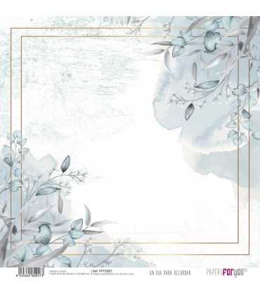 PAPEL SCRAP DIA PRA RECORDAR NIÑO MORENO 30X30 12H