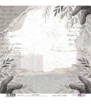 PAPEL SCRAP DIA PRA RECORDAR NIÑO RUBIO 30X30 12H