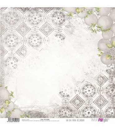 PAPEL SCRAP DIA PRA RECORDAR NIÑO RUBIO 30X30 12H