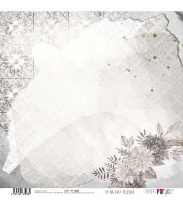 PAPEL SCRAP DIA PRA RECORDAR NIÑO RUBIO 30X30 12H