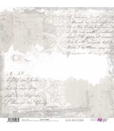 PAPEL SCRAP DIA PRA RECORDAR NIÑO RUBIO 30X30 12H