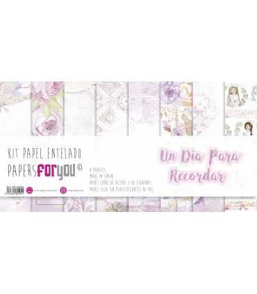 PAPEL ENTELADO DIA PARA RECORDAR NIÑA 30X30 8 H