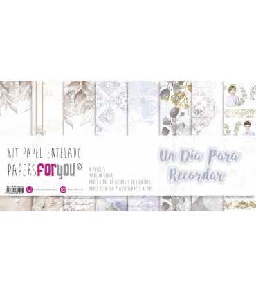 PAPEL ENTELADO DIA PARA RECORDAR NIÑO 30X30 8 H
