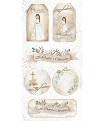 PAPEL SCRAP DIA PARA RECORDAR NIÑA 15X30 14 H