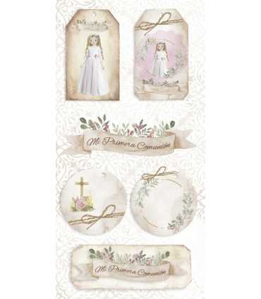 PAPEL SCRAP DIA PARA RECORDAR NIÑA 15X30 14 H