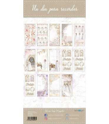 PAPEL SCRAP DIA PARA RECORDAR NIÑA 15X30 14 H