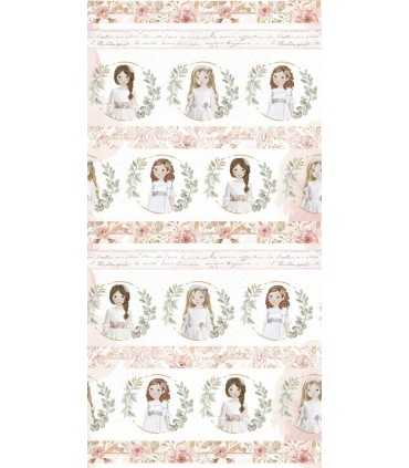 PAPEL SCRAP DIA PARA RECORDAR NIÑA 15X30 14 H