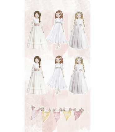 PAPEL SCRAP DIA PARA RECORDAR NIÑA 15X30 14 H