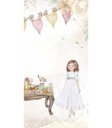 PAPEL SCRAP DIA PARA RECORDAR NIÑA 15X30 14 H