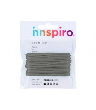 CORDÓN COLA DE RATÓN 2 MM GRIS 5 METROS