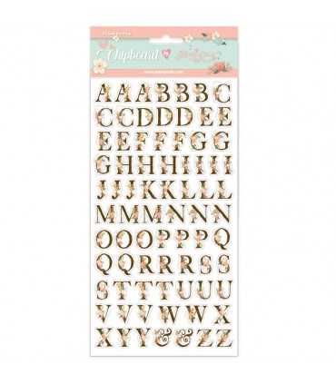 DIE CUTS STAMPERIA LOVE STORY JOHANNA R. ALFABETO