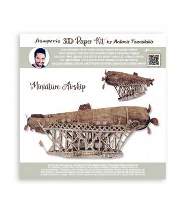 3D PAPER KIT SCRAPBOOKING SIR VAGABOND AVIATOR