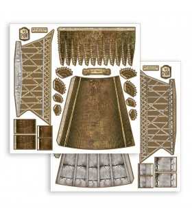3D PAPER KIT SCRAPBOOKING SIR VAGABOND AVIATOR