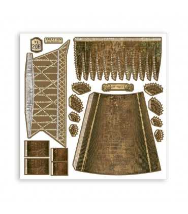 3D PAPER KIT SCRAPBOOKING SIR VAGABOND AVIATOR