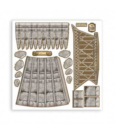 3D PAPER KIT SCRAPBOOKING SIR VAGABOND AVIATOR
