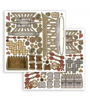 3D PAPER KIT SCRAPBOOKING SIR VAGABOND AVIATOR