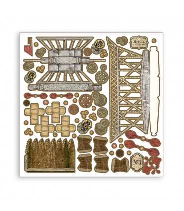 3D PAPER KIT SCRAPBOOKING SIR VAGABOND AVIATOR