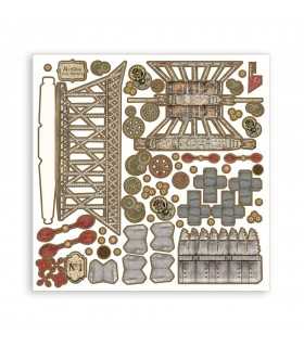 3D PAPER KIT SCRAPBOOKING SIR VAGABOND AVIATOR