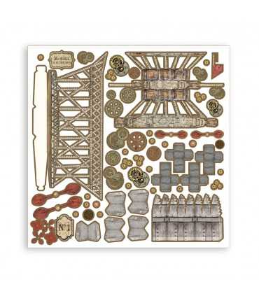 3D PAPER KIT SCRAPBOOKING SIR VAGABOND AVIATOR