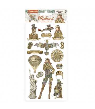 CHIPBOARD 15X30CM SIR V.AVIATOR 16 PIEZAS