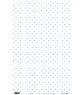 KIT 8 PAPELES ARROZ 54X33CM BASICOS AZUL BEBE