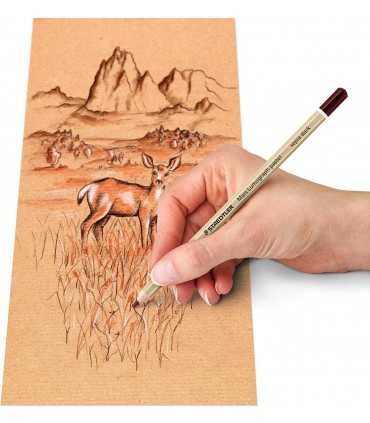 SET 6 LAPICES PASTEL LUMOGRAPH 100P-SBK6