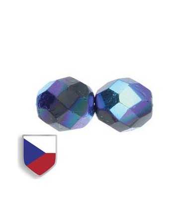 BOLA FACETADA CRISTAL 4 MM JET FULL 40 UNIDADES