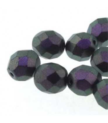 BOLA FACETADA CRISTAL 6 MM POLYCHROME 25 UNIDADES