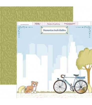 PAPEL SCRAP DAYKA 2 CARAS 30,5x30,5cm COMUNIÓN 241