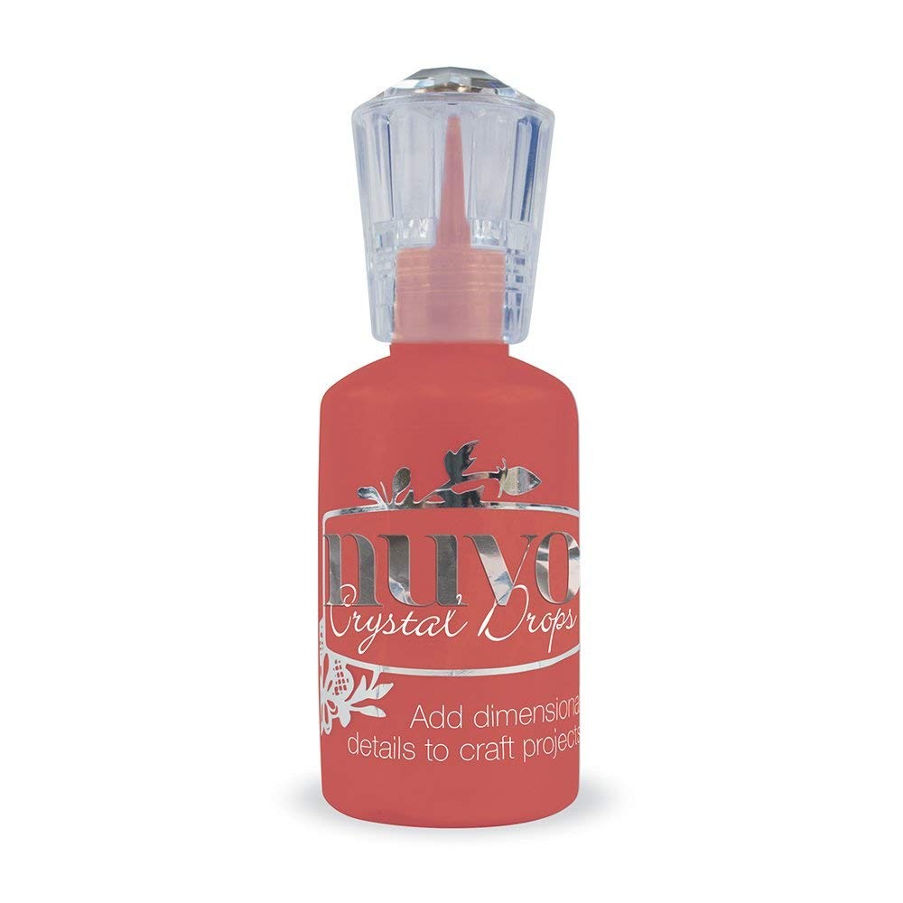 NUVO CRYSTAL DROPS 30 ML : NUVO CRYSTAL DROPS:667 GLOSS RED BERRY