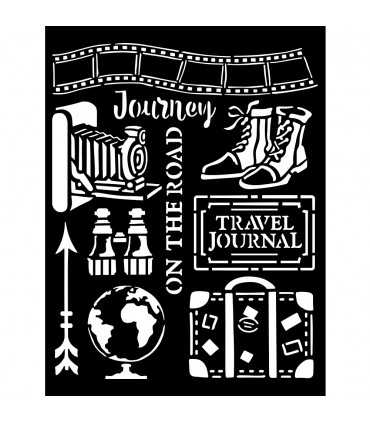 PLANTILLA MIX MEDIA 20x25 CM OUR WAY ELEMENTS