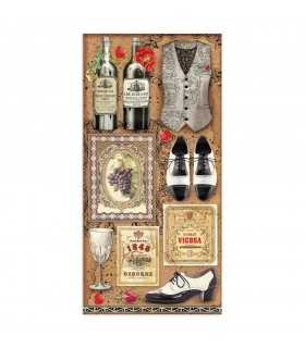 PAPELES SCRAP 15x30 CM DESIRE 10UD