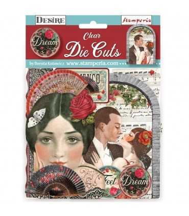 CLEAR DIE CUTS DESIRE DE STAMPERIA