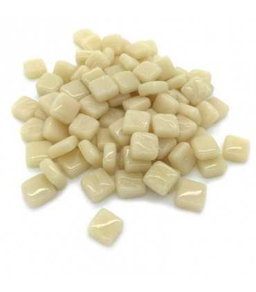 TESELAS PASTA VIDRIO 8x8x3MM 250UD CREMA