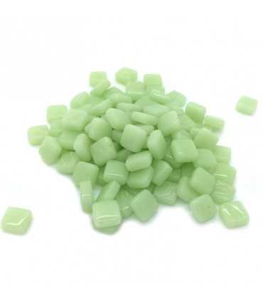 TESELAS PASTA VIDRIO 8x8x3MM 250UD VERDE CLARO