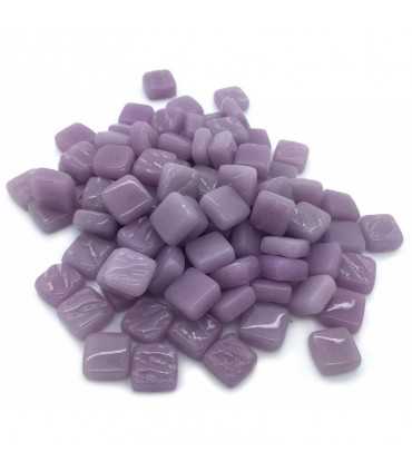 TESELAS PASTA VIDRIO 8x8x3MM 250UD LILA