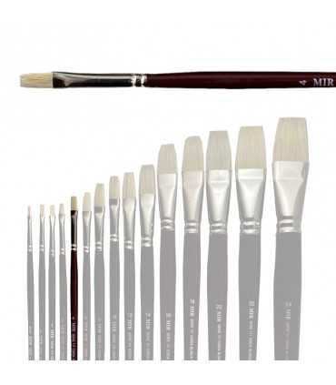 PINCEL PLANO CERDA S111 N 4 MANGO LARGO MIR