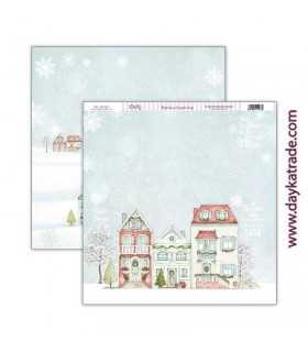 PAPEL SCRAP 30,5x30,5 DAYKA SECRETOS DE NAVIDAD