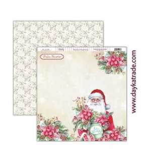 PAPEL SCRAP 30,5x30,5 DAYKA SECRETOS DE NAVIDAD