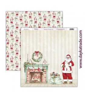 PAPEL SCRAP 30,5x30,5 DAYKA SECRETOS DE NAVIDAD