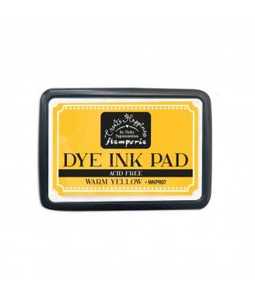 TINTA DYE INK PAD STAMPERIA AMARILLO CALIDO